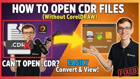 How to Open CDR Files without CorelDRAW (Conversion)