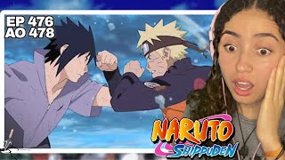 NARUTO SHIPPUDEN- Ep 476, 477 e 478 #react