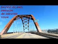 Sauvie island oregon  4k driving tour