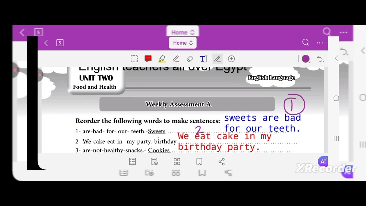 الأسبوع الثالث، حل تقييم الانجليزي الصف الثالث ابتدائي، الترم الثاني2026