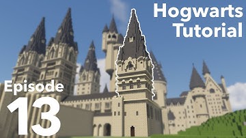 How to build Hogwarts in Minecraft - Episode 13 - Training Grounds Tower