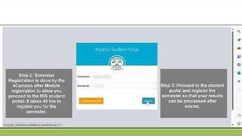 ecampus Module Registration video