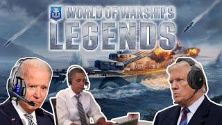 US Presidents Play World of Warships Legends 3