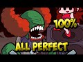 Friday Night Funkin&#39; - ALL PERFECT 100% - Tricky Mod + Cutscenes [HARD]