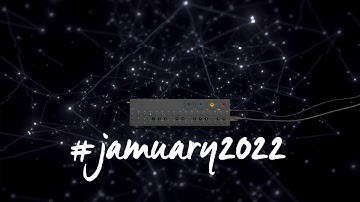 #Jamuary2022 Jam 14th with OP-Z and Staella app music visualization keyed in LumaFusion