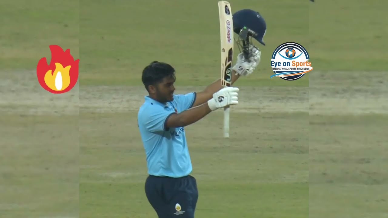 Ayush Mhatre hits back to back T20 centuries in the Syed Mushtaq Ali trophy. (Hindi). 