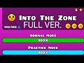 Into the zone full ver by sebcoley  geometry dash