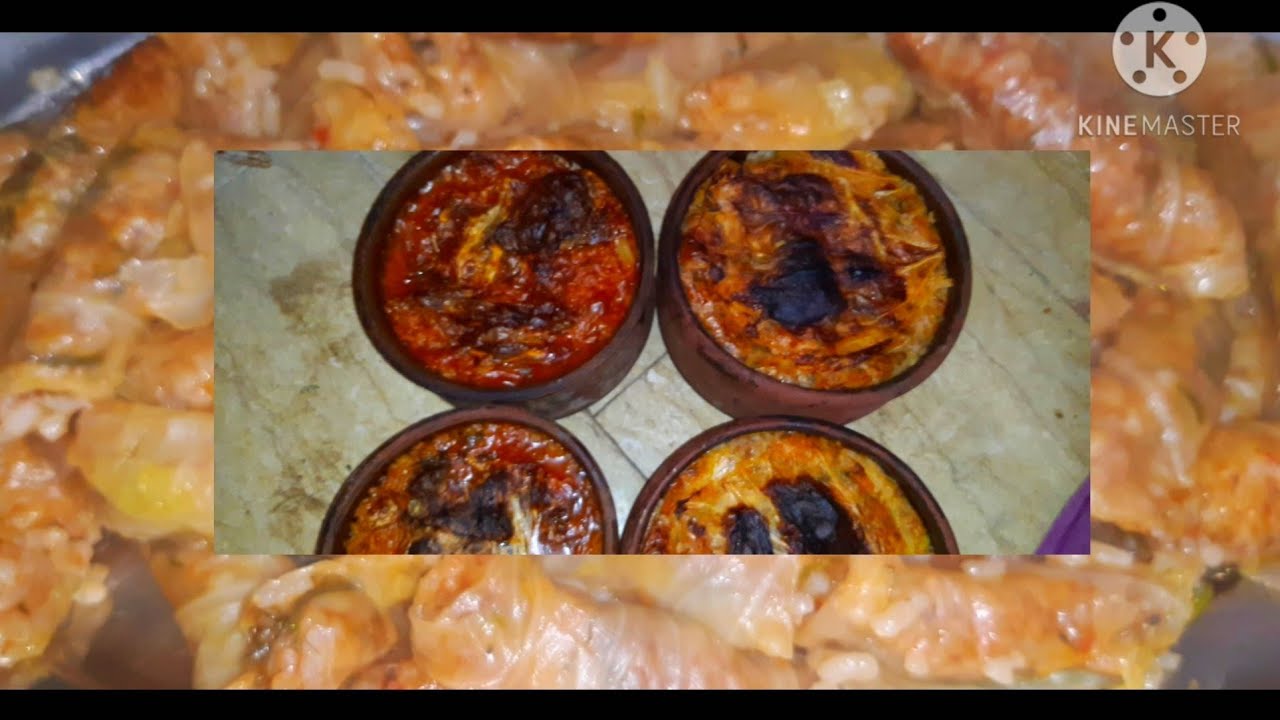 طريقه  عمل طاجن المحشى فى الفرن