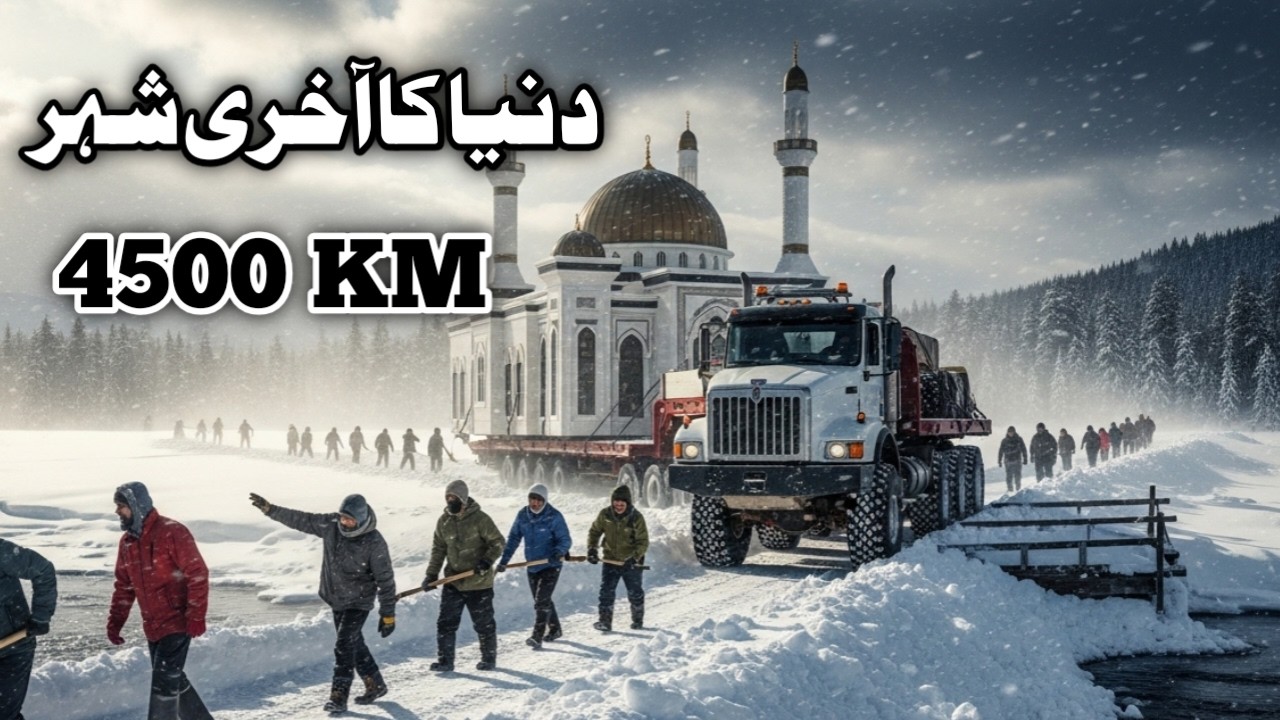 4500KM to the Coldest Mosque on Earth