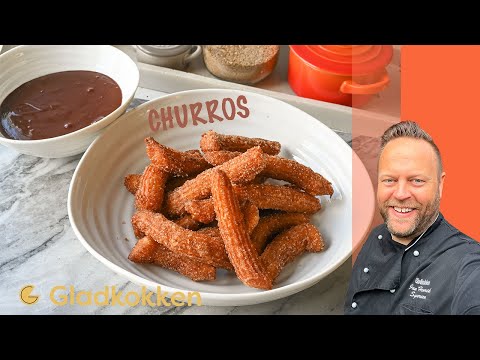 Video: Hvordan Lage Churros Med Sjokoladesaus