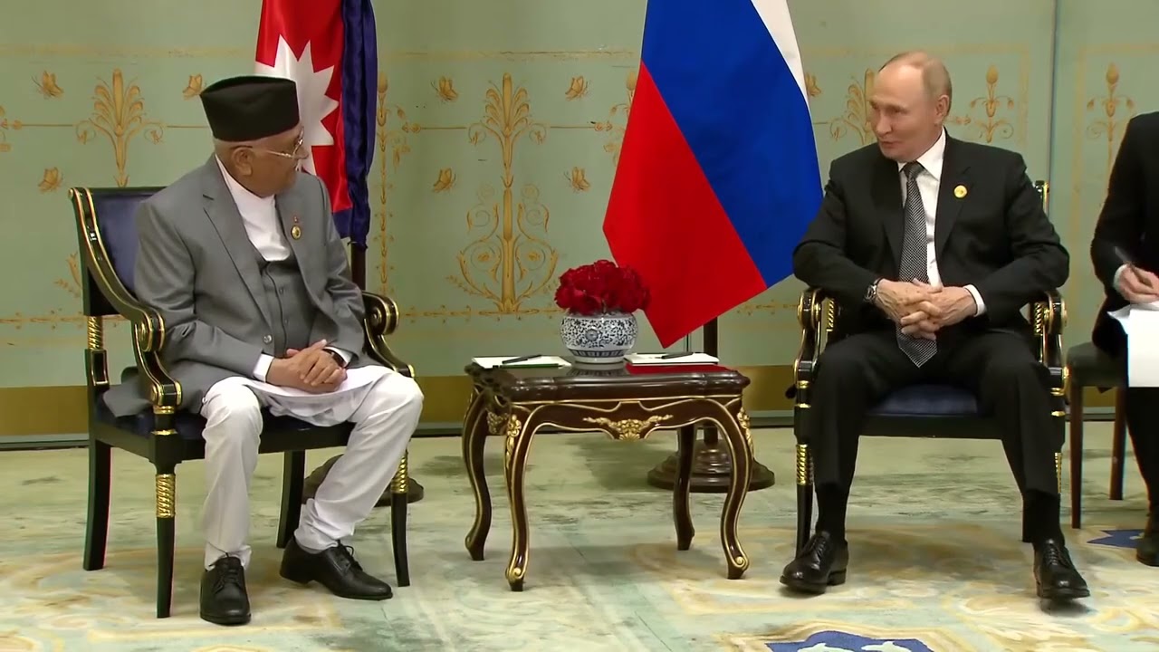 Pm Oli || China visit || Oli -Putin conversation || 01 sep 2025 || China ||