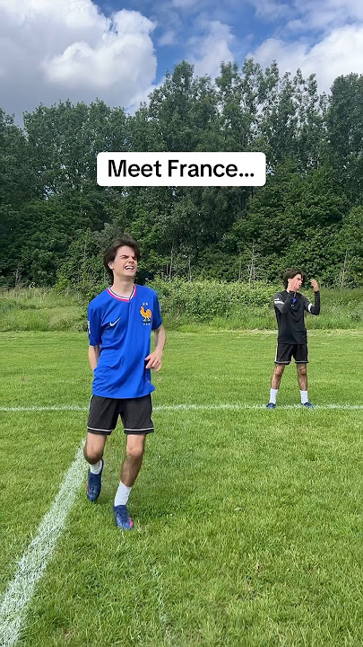 MEET EURO 2024 FRANCE 🇫🇷 #football #shorts #euro2024