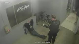 Fail: man tries to steal bike from police station