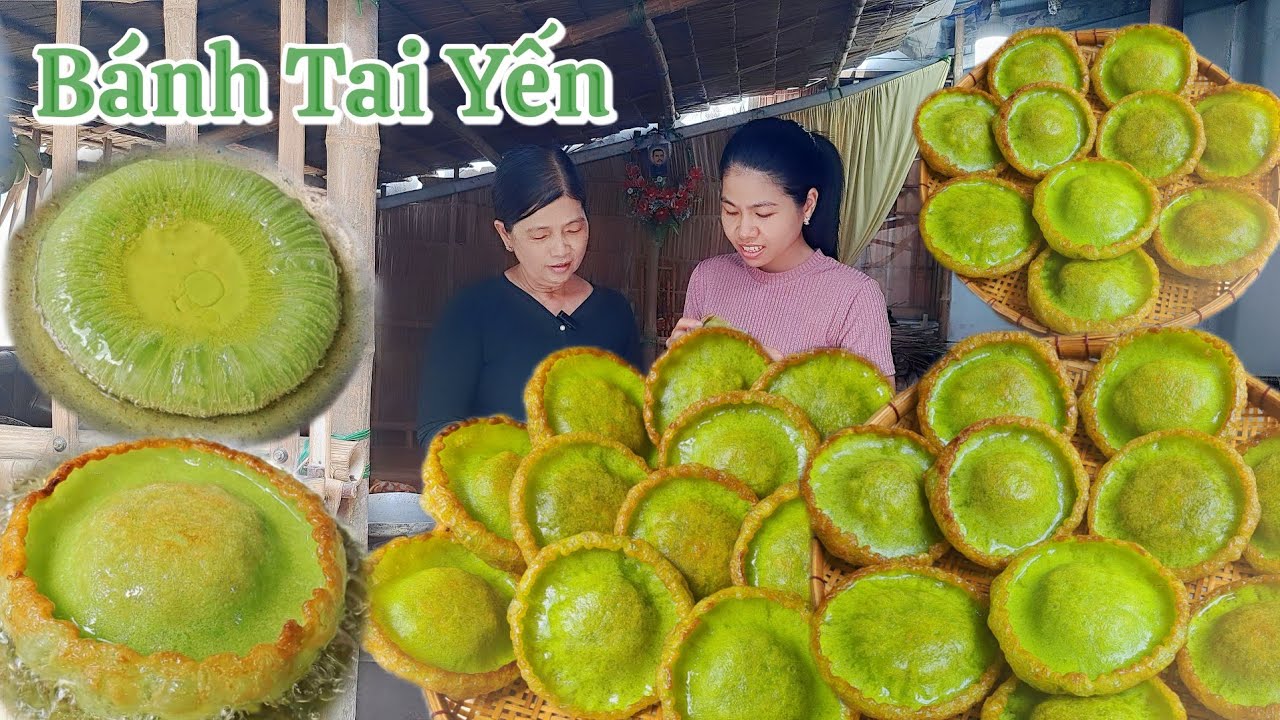 Làm Bánh Tai Yến Lá Dứa thành công 100% nếu làm theo công thức này!