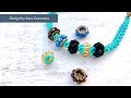 Beaded spacer tutorial | Right Angle Weave | Project "Long Necklace"