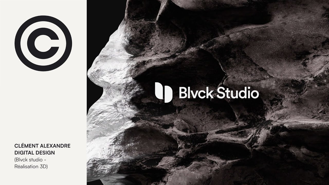 (Blvck studio - Réalisation 3D) CLÉMENT ALEXANDRE - DIGITAL DESIGN ...