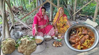 পাঙ্গাশ মাছের ঝোল | আলু ফুলকপি দিয়ে মাছের ঝোল রান্না | Pangas macher recipe | fish curry recipe