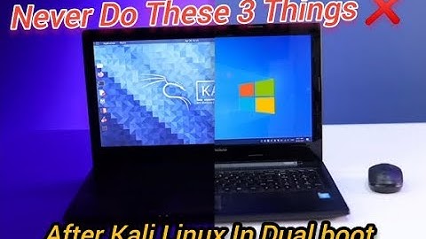 3 Things You Should Never Do After Installing Kali Linux in Dual Boot || Tech Tackle