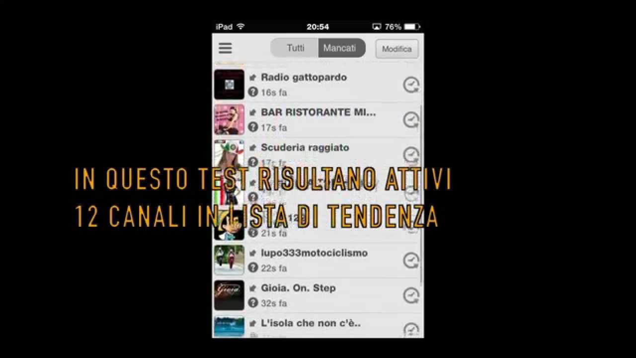 Zello channels activity Verifica canali attivi in Zello YouTube