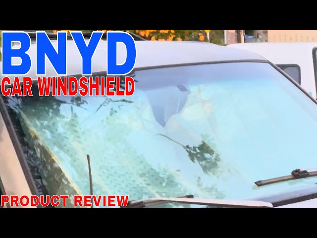 ✓ BNYD Car Windshield Sunshade Foldable Reflective Sun Visor 🔴 
