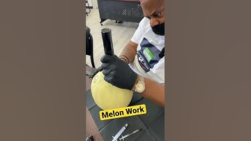 Scalp Micropigmentation Melon Work to Learn Spacing and Consistency