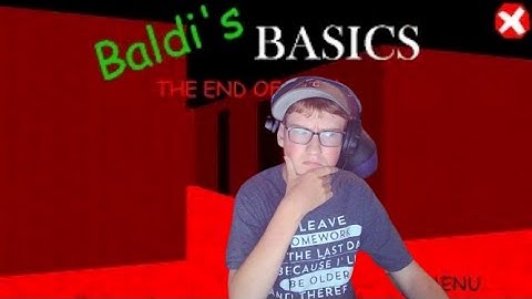 Baldi basics the end of evil edition, baldi basics mod