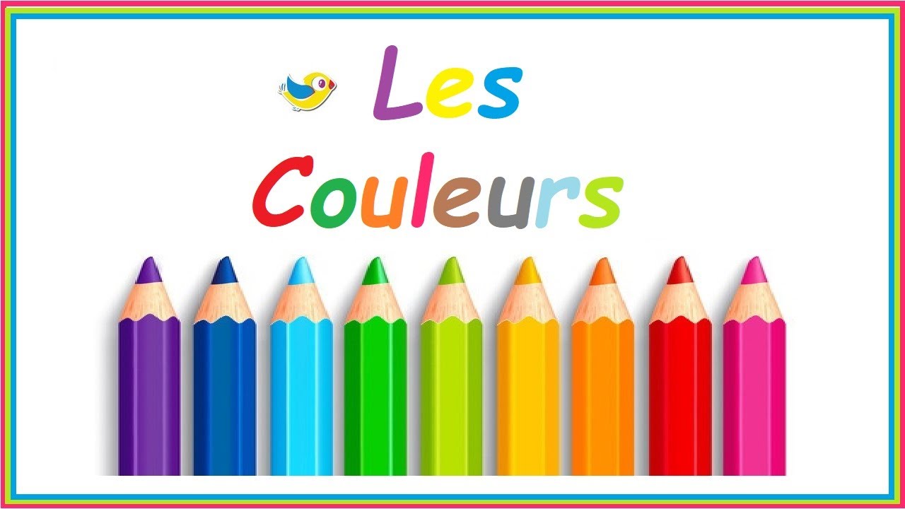 Les Couleurs En Français الألوان بالفرنسية Colors in French - YouTube
