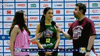 Entrevista Claudia Cubillas. Los Sauces La Moraleja. All Star Colegial Madrid 2026 by Papa Johns