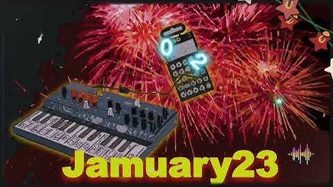 jamuary2023 - day 2 - pure data + driftmaker + filter ms-20 + valhalla