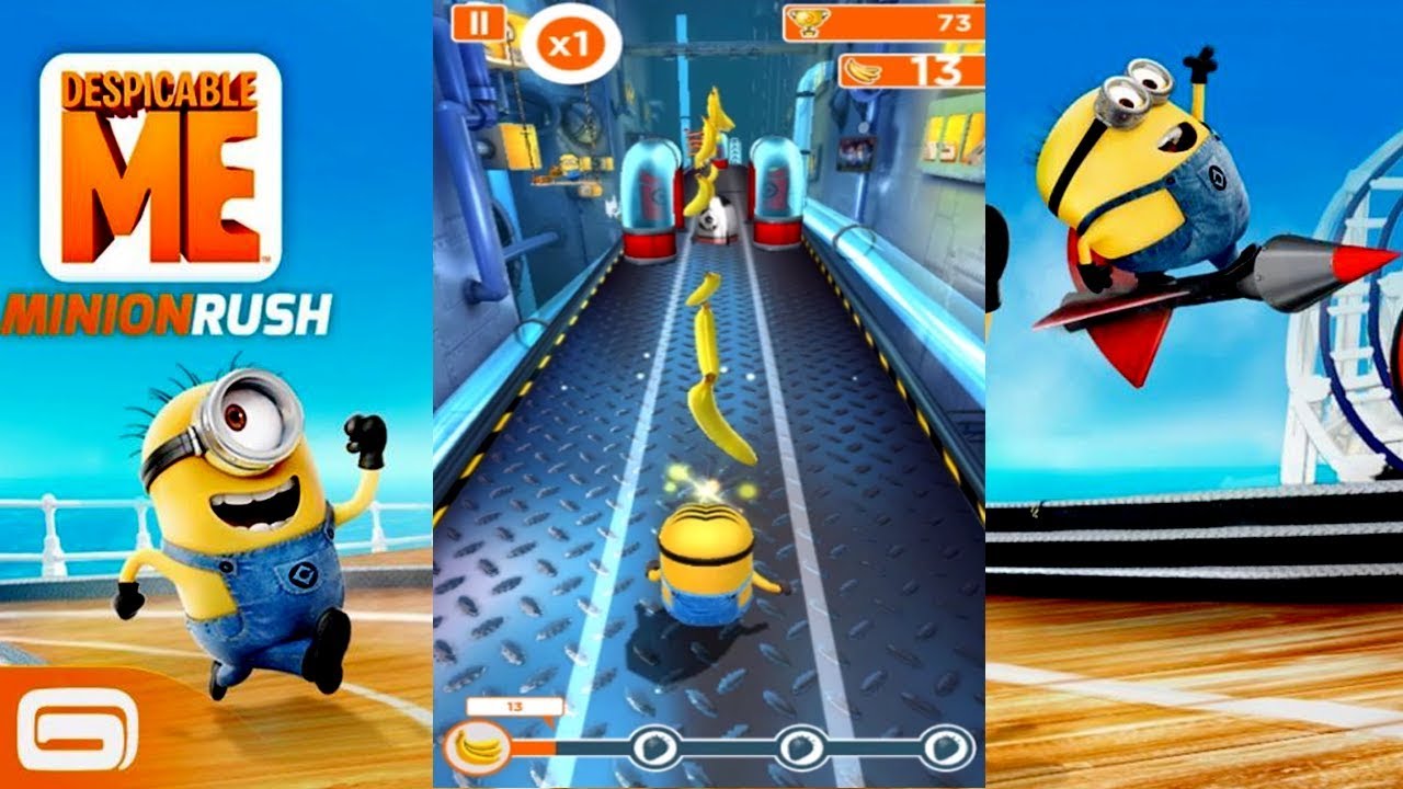 01 Minion Rush (Temporada I) - Jogos para crianças | Gameplay - YouTube