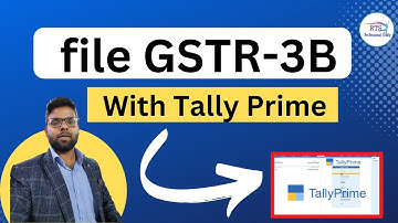 How to file GSTR 3B with tally prime, How to file GSTR3B in Tally Prime