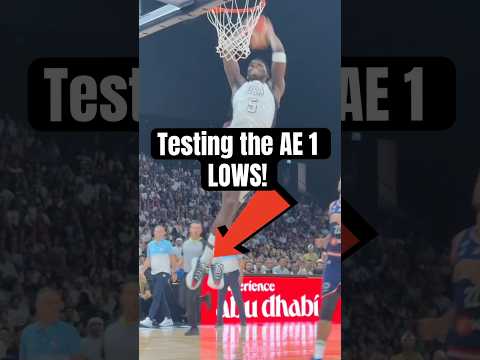 Testing Anthony Edwards NEW AE 1 Lows! 👀🏀