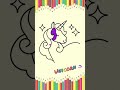 Coloring games for kids - Let’s Paint a Unicorn #shorts #pazugames #pazuplaytime