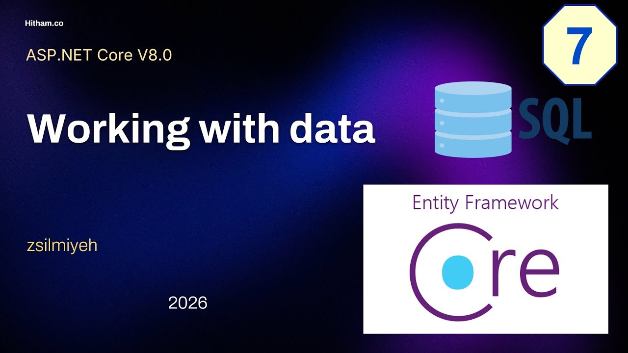 core 8 razor pages crud .net 8 razor pages crud... ASP .NET Core: Razor Pages: Working with data: CRUD - List - YouTube