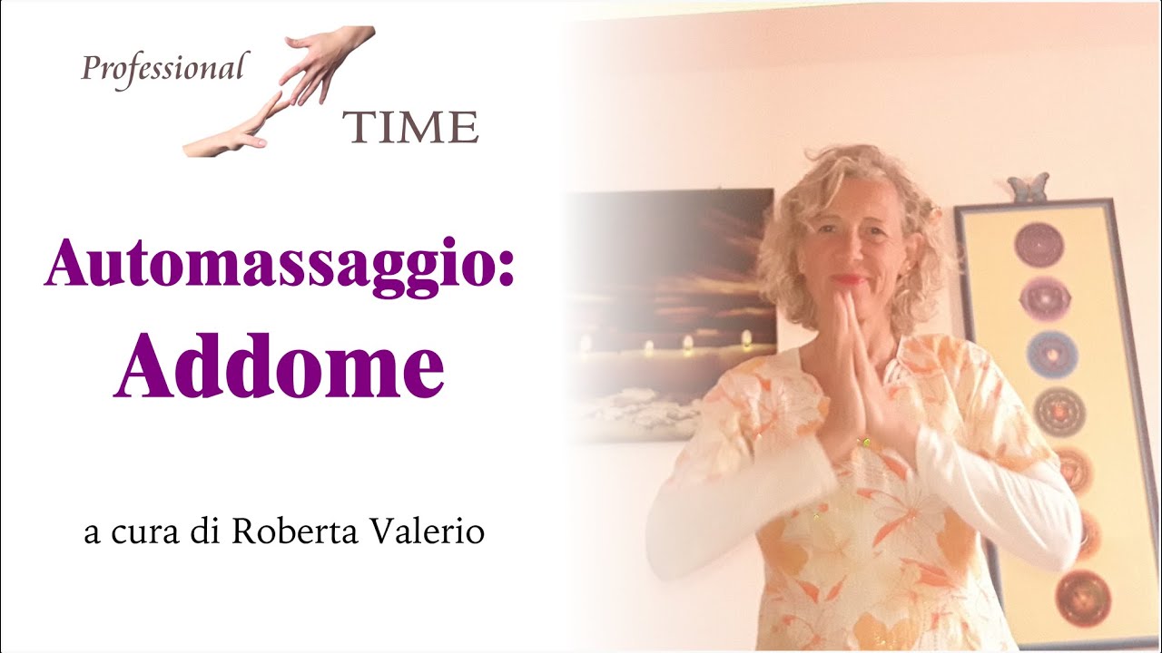 Automassaggio addome - Roberta Valerio