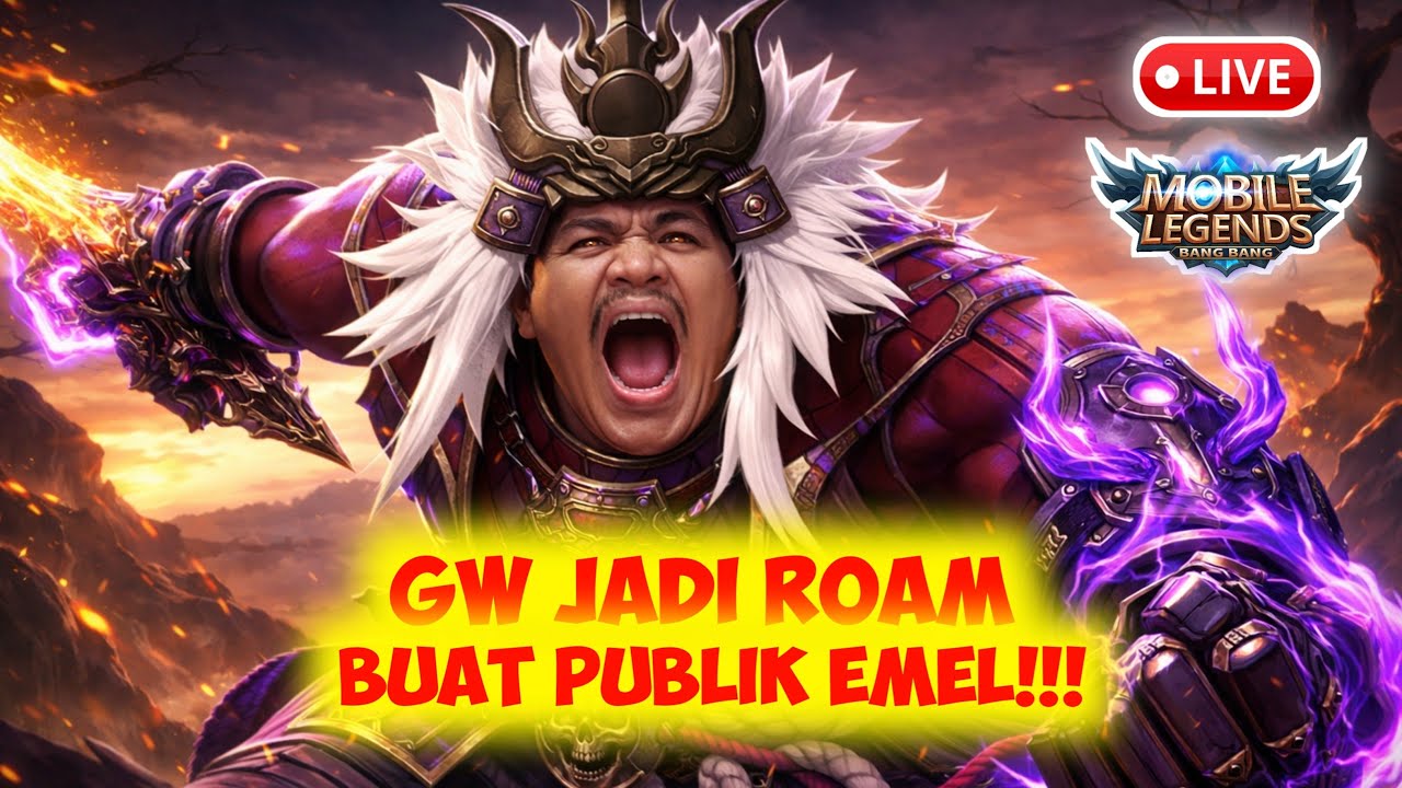JADI ROAMER DI MOBILE LEGENDS!!!!?