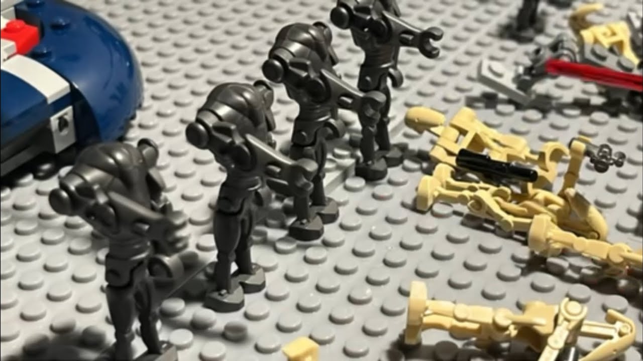LEGO Star Wars Stop Motion Clone Troopers in Epic Battles!