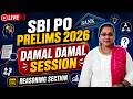 SBI PO PRELIMS | DAMAL DAMAL REASONING | FULL MOCK | DAY - 15 | EXACT EXAM LEVEL | VAISHALI