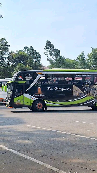 PO Haryanto, Keberangkatan sore dari terminal poris #busmania #2024
