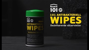 101 Antibakteriell Wipes