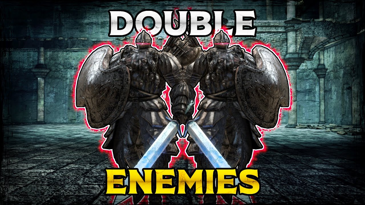 I BEAT Dark Souls II With DOUBLE ENEMIES & BOSSES