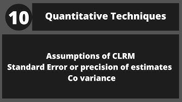 Standard Error or precision of estimates  Mgt605 Lecture in Hindi Urdu 10