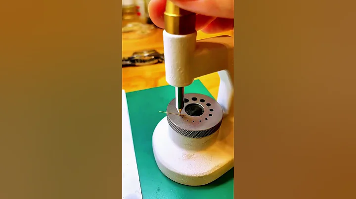 Repair tools for watch hands- Good tools and machinery make work easy