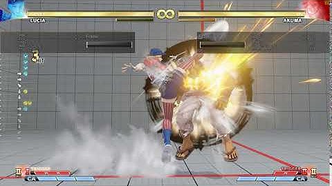 SFV | Lucia Run Cancel V-Skill 2 is a Mini-Tiger Knee