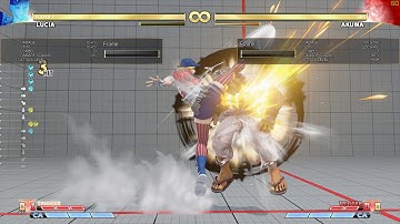 SFV | Lucia Run Cancel V-Skill 2 is a Mini-Tiger Knee