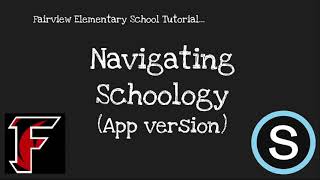 Navigating the Schoology App