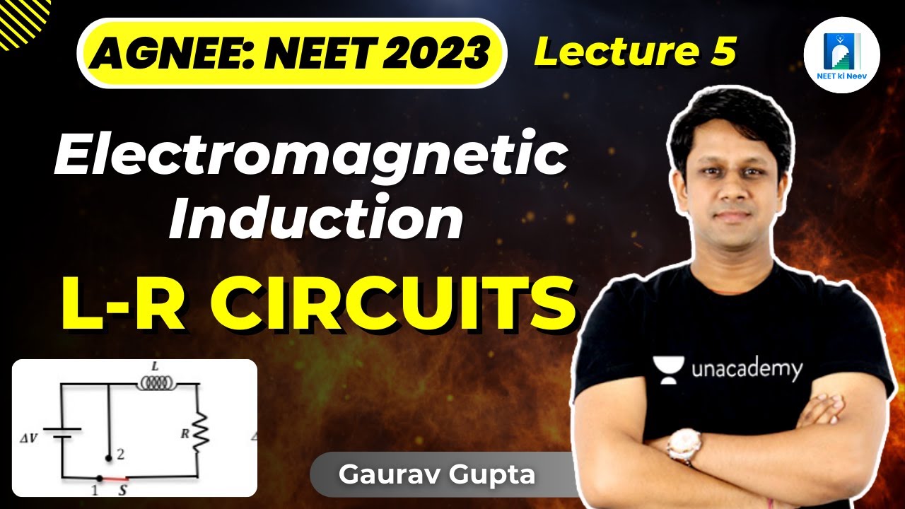 Electromagnetic Induction | L-R Circuits | L5 | Physics | NEET 2023 | Gaurav Gupta