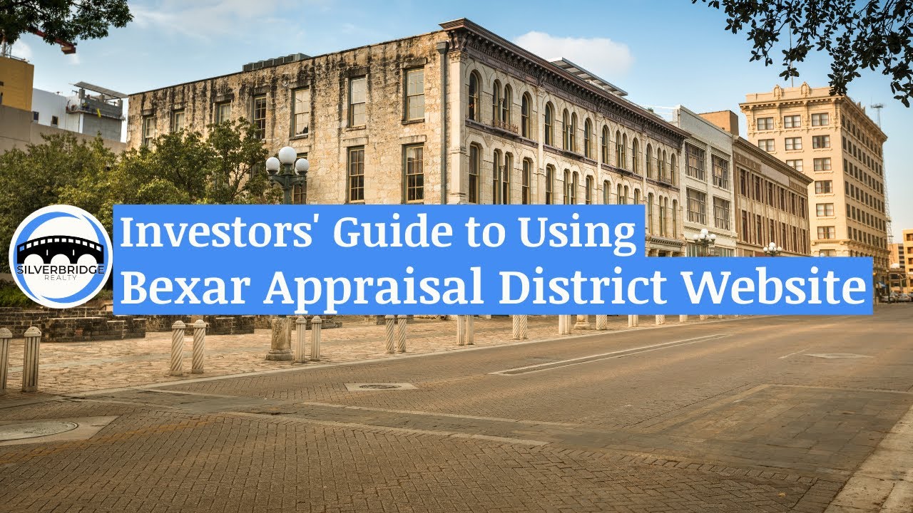 Investors' Guide to Using the Bexar Appraisal District site YouTube