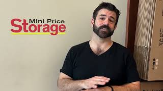 Mini Price Storage Valley Drive Location Customer Review - Rocco V.