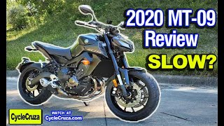 2020 Yamaha MT09 REVIEW  OVERRATED? | CycleCruza
